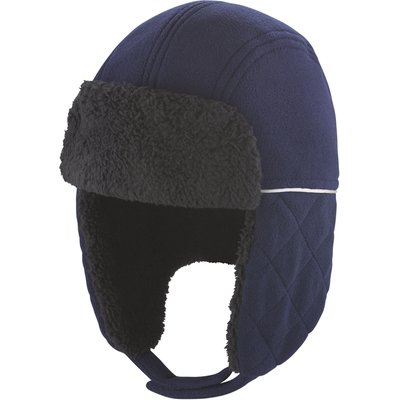 Gorro Polar 4 Paneles Navy L/XL