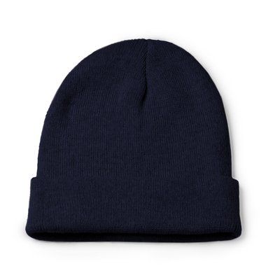Gorro de poliéster doble capa Marino Talla Única Adulto