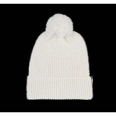 Gorro con pompón eco Off White