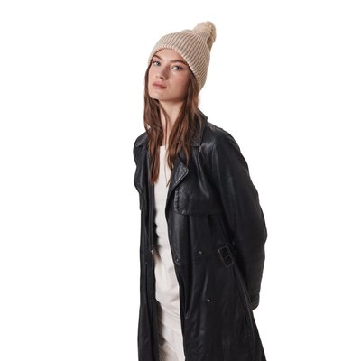 Gorro con pompón eco