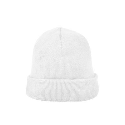 Gorro de punto 100% acrílico Blanco UNICA