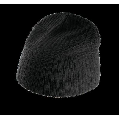 Gorro de punto acanalado 100% acrílico Black