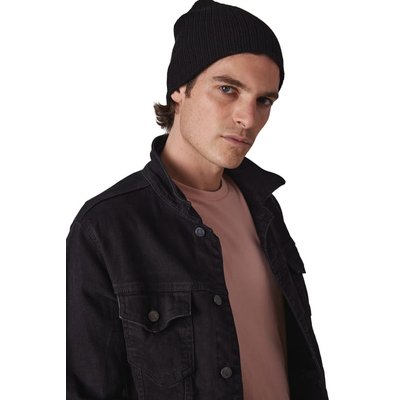 Gorro de punto acanalado 100% acrílico