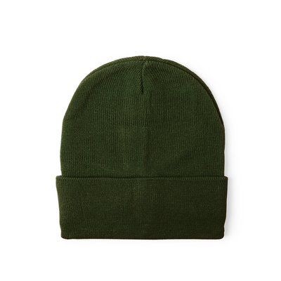 Gorro de punto elástico con dobladillo Ver