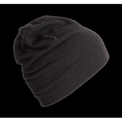 Gorro de punto elástico Negro