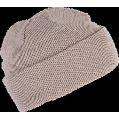 Gorro de punto unisex Beige