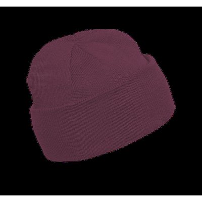 Gorro de punto unisex Burgundy