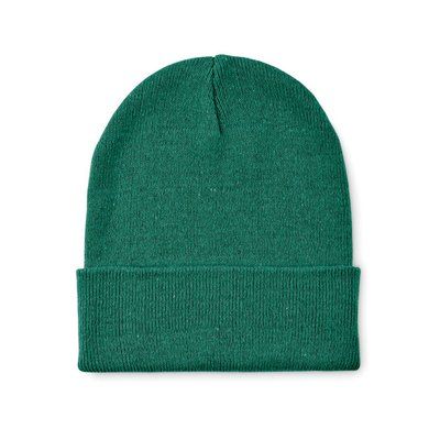 Gorro de punto unisex talla única Verde Oscuro