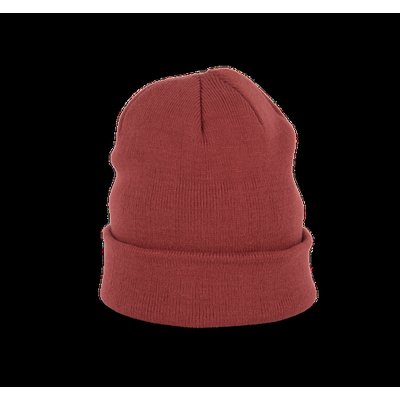 Gorro de punto unisex Terracotta Red