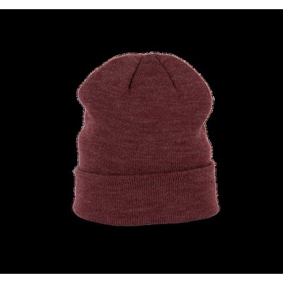 Gorro de punto unisex Wine Heather