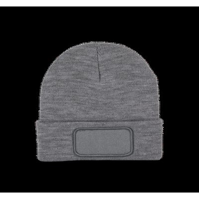 Gorro reciclado con parche Oxford Grey
