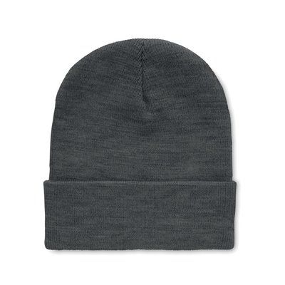 Gorro RPET Elástico Unisex BLANCO/NEGRO