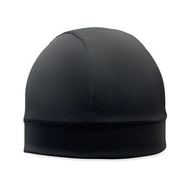 Gorro transpirable y refrigerante de poliéster Negro