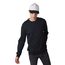 Gorra de algodón con 6 paneles y cierre ajustable Black