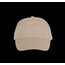 Gorra 5 paneles ajustable Beige