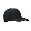 Gorra de pana de 5 paneles Negro