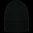 Gorro de lana merina unisex Black