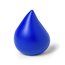 Gotita Antiestrés de PU Brillante Azul
