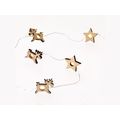 Guirnalda con Estrellas y renos LED