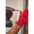 Guantes de poliamida y elastano para materiales ligeros