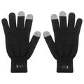 Guantes RPET táctiles Negro