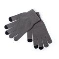 Guantes táctiles antibacterianos publicitarios Gri