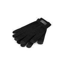 Guantes con puntas táctiles Negro