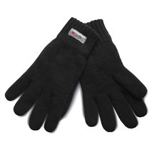 Guantes de punto ultra-térmicos Black S/M