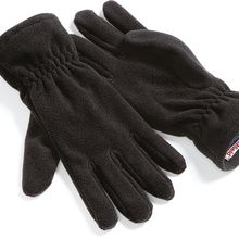 Guantes de poliéster antibolitas Black S