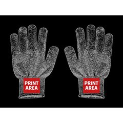 Guantes de trabajo segunda piel | 2 POSICIONES IGUAL | 45 x 40