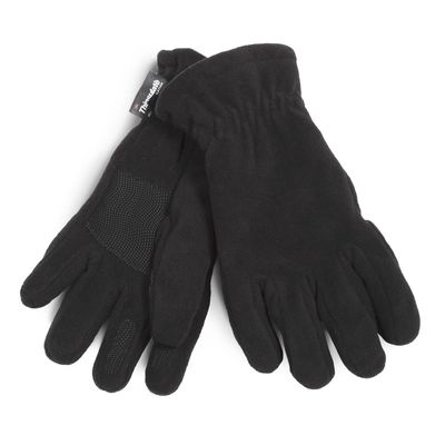 Guantes micropolar reciclado Black S/M