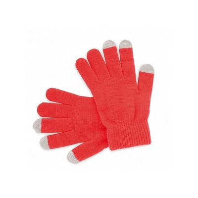 Guantes táctiles para móvil Roj