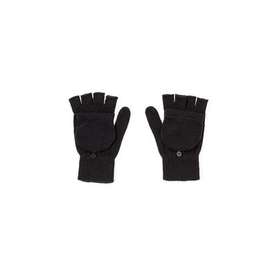 Guantes Convertibles en Manoplas T.Única Neg