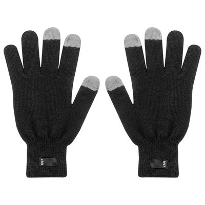 Guantes RPET táctiles Negro