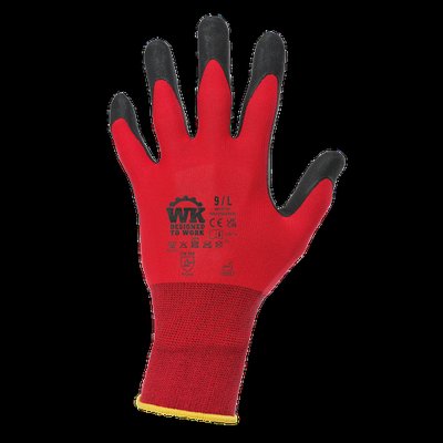 Guantes de poliamida y elastano para materiales ligeros Red 7