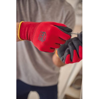 Guantes de poliamida y elastano para materiales ligeros