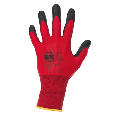 Guantes de poliamida y elastano para materiales ligeros