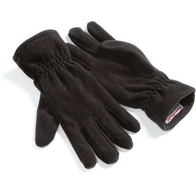 Guantes de poliéster antibolitas Black M/L