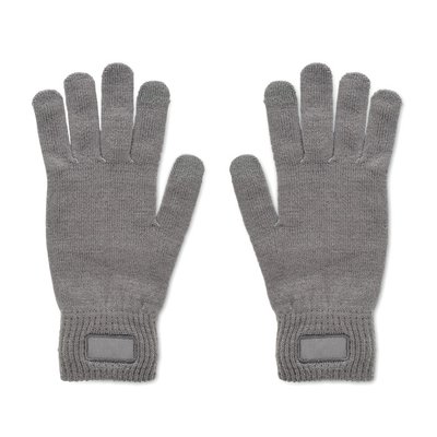 Guantes de RPET Gris Piedra