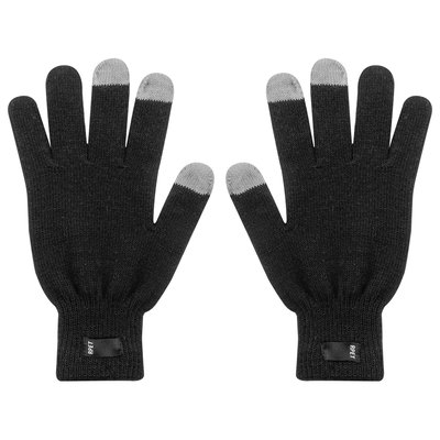 Guantes RPET táctiles Negro