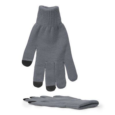Guantes táctiles Gris Vigore Talla Única Adulto