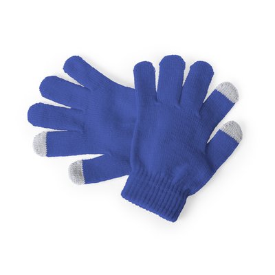 Guantes táctiles para niños Azul