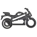 Herramienta multifunción diseño moto
