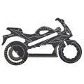 Herramienta multifunción diseño moto