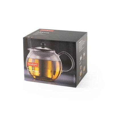 Hervidor Té de Cristal 1L con Émbolo