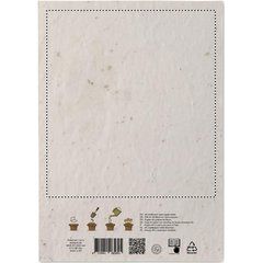 Hoja A5 Reciclada con Semillas de Flores | Lado 2 | 135 x 150