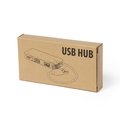 Hub 2USB 2.0 y Tipo C Bambú