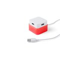 Hub 4 Puertos USB 2.0 Plegable con Recogecables