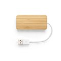 Hub Bamboo 2 USB-A y 1 USB-C