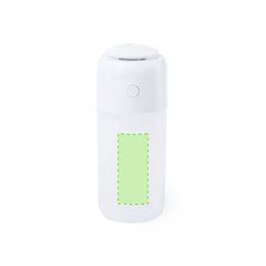 Humidificador personalizado con iluminación multicolor | Centrado parte abajo | 25 x 60